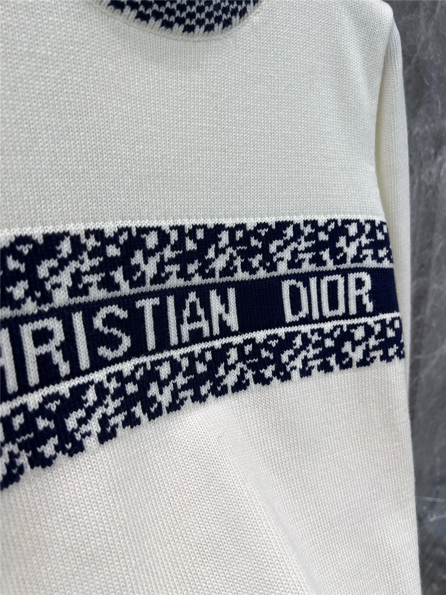 D10r crew neck knitted sweater