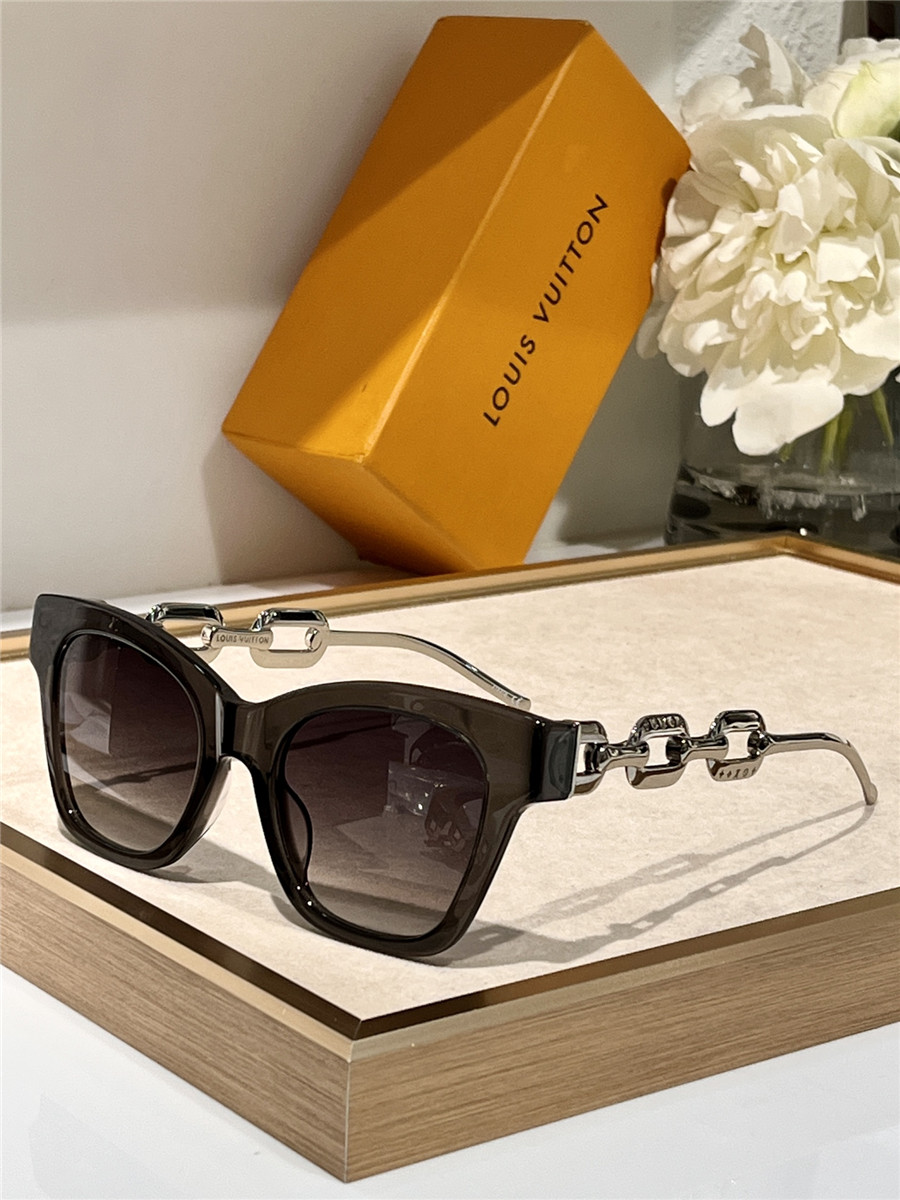 l0vis Vvtt0n lv metal chain sunglasses