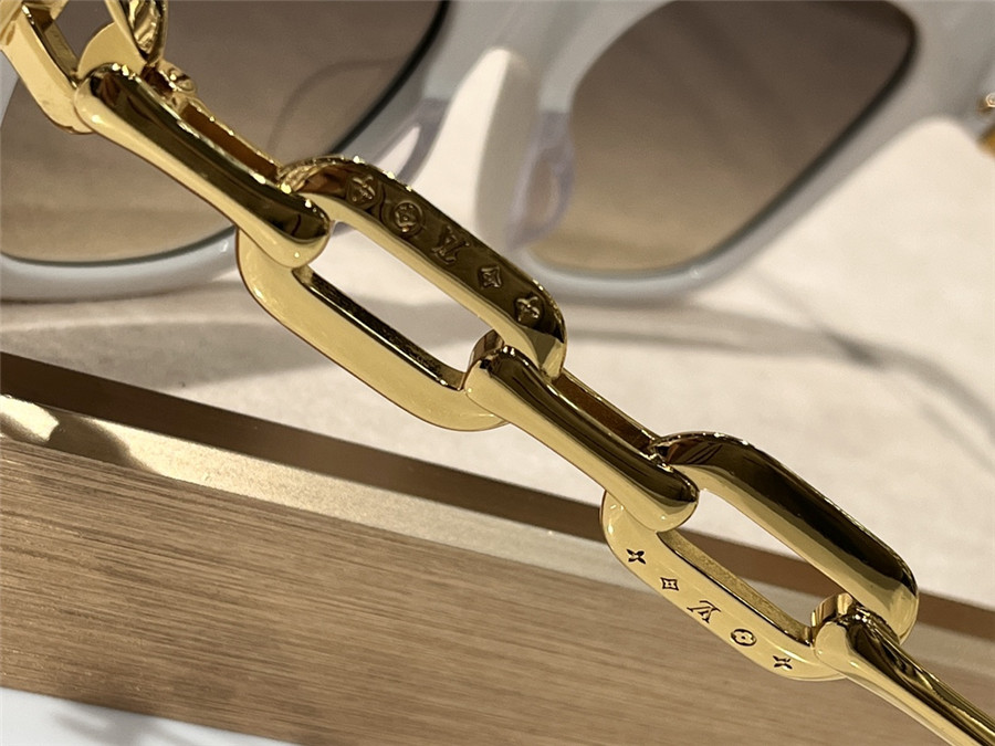 l0vis Vvtt0n lv metal chain sunglasses