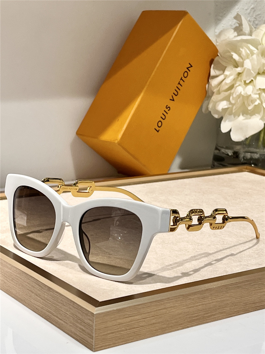 l0vis Vvtt0n lv metal chain sunglasses