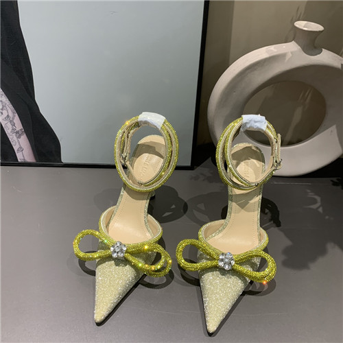 mach and mach bow rhinestone heels