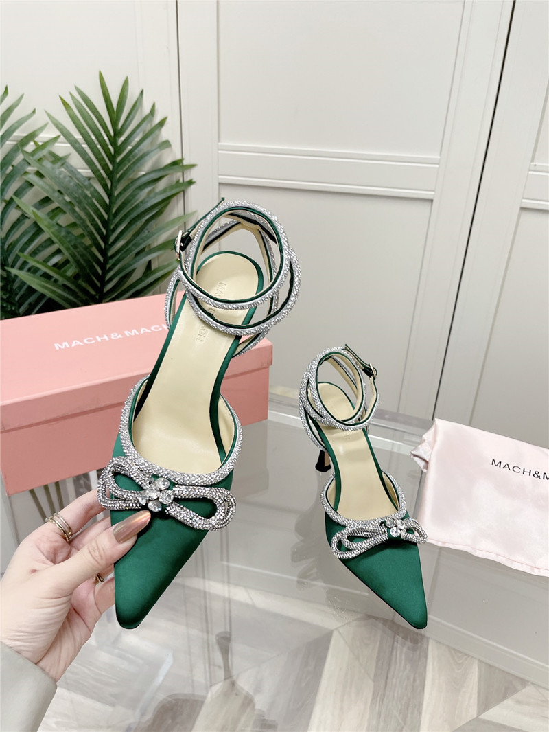 mach & mach crystal  heels