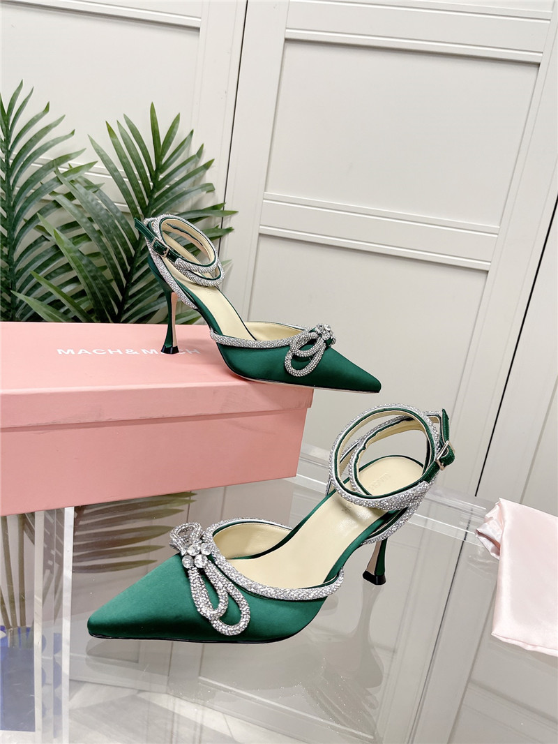 mach & mach crystal  heels