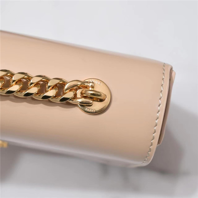 Ce1i*e triomphe chain shoulder bag in pink