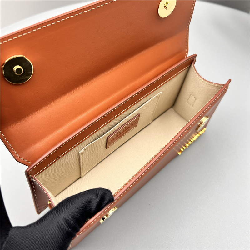 Jacquemus Le Chiquito Long Brown Bag