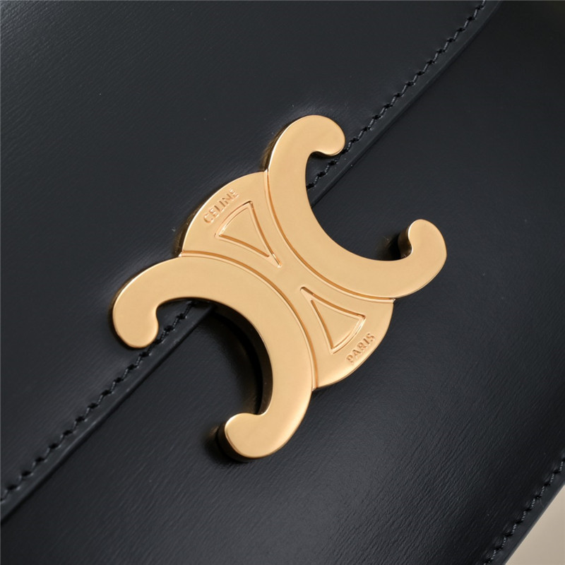 Ce1i*e college medium leather shoulder bag