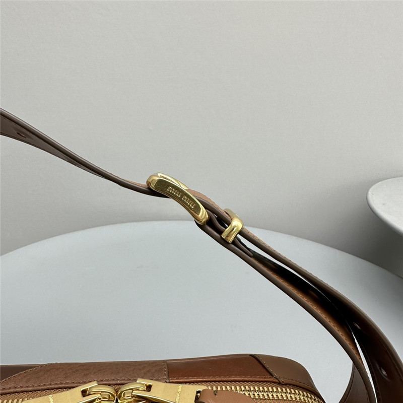 Miu Miu Beau Leather Patchwork Bag