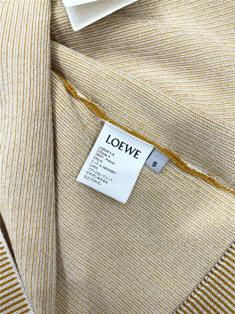 L0ew* logo jacquard halterneck vest