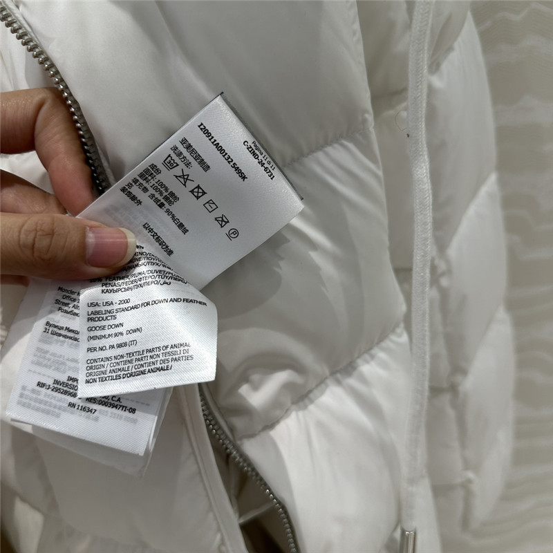 Moncler Long Hooded Down Jacket
