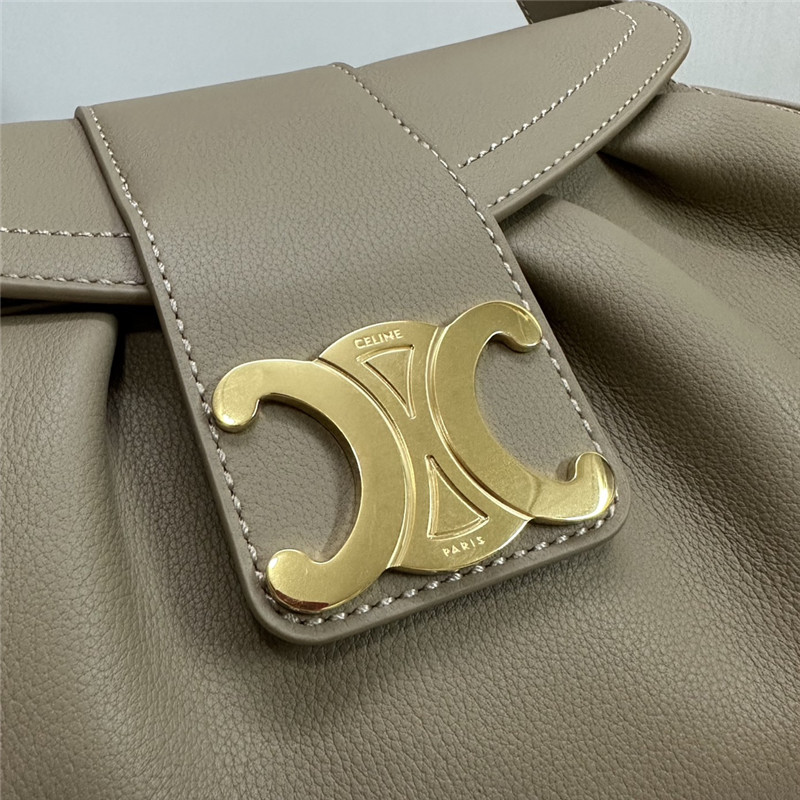 Ce1i*e polly medium leather shoulder bag