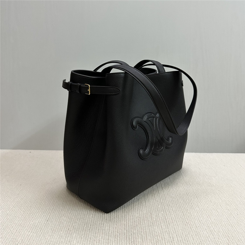 Ce1i*e cabas anais cuir triomphe bag