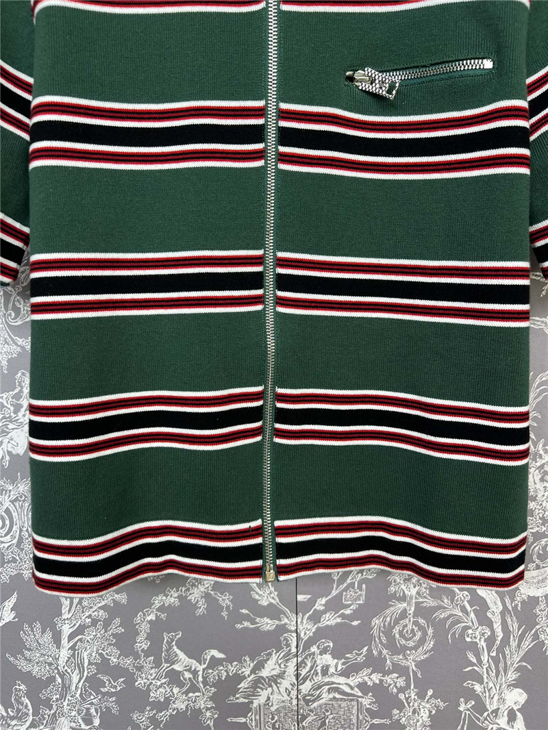 l0vis Vvtt0n lv striped knit short sleeves