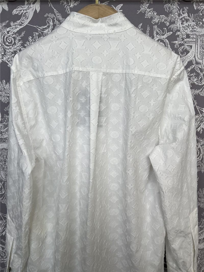l0vis Vvtt0n lv jacquard long shirt