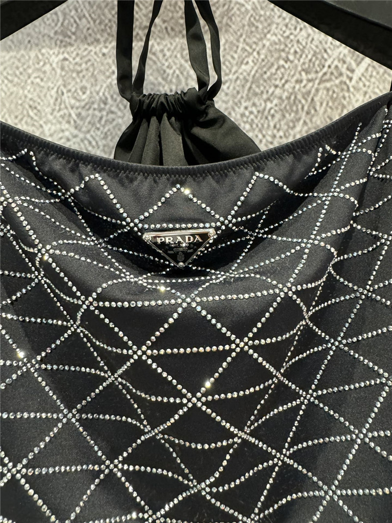 Pra*a rhinestone swimsuit