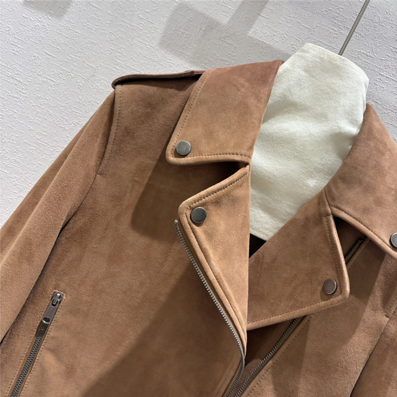 BC Suede Biker Jacket