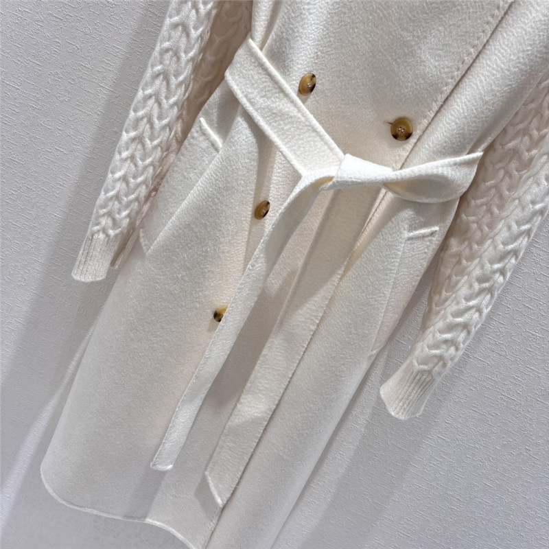 Vanitoo long cashmere wool long coat