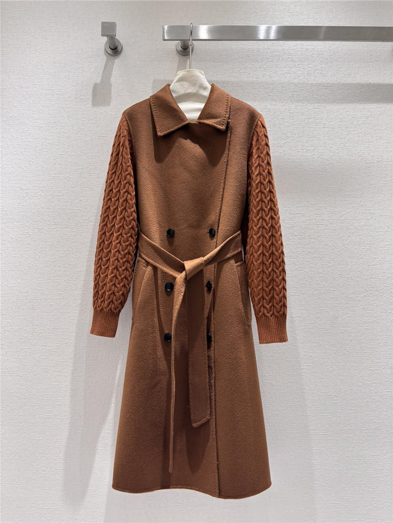 Vanitoo long cashmere wool long coat