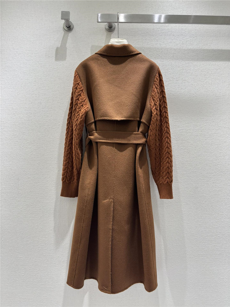 Vanitoo long cashmere wool long coat
