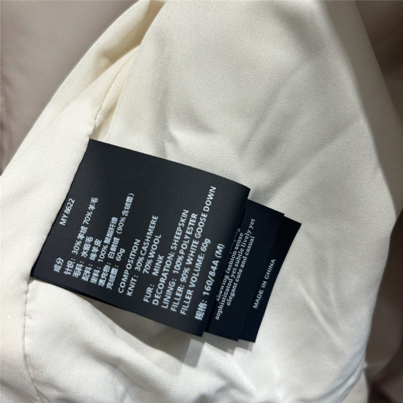 L0r0 P1ana mink cashmere coat