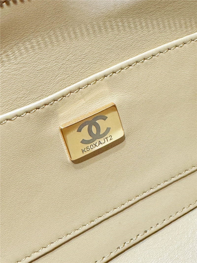 Ch**el beige camera bag