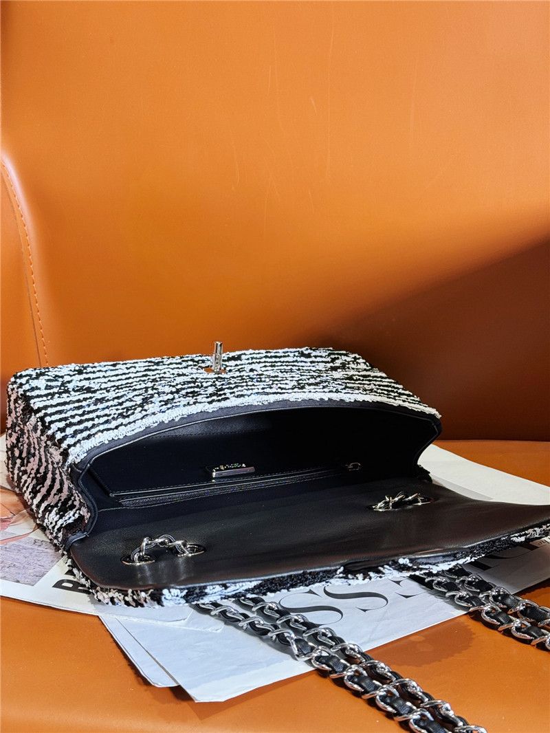 Ch**el sequin cf bag