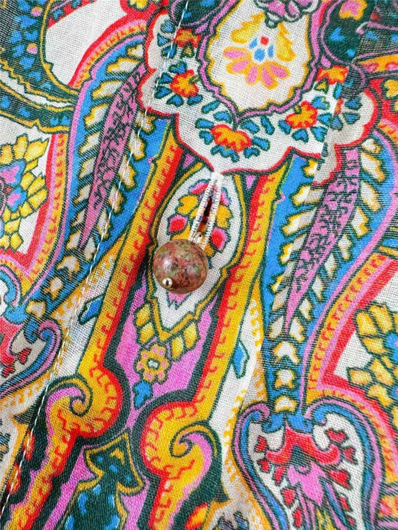 Zimm Ottie Paisley-print Shirt