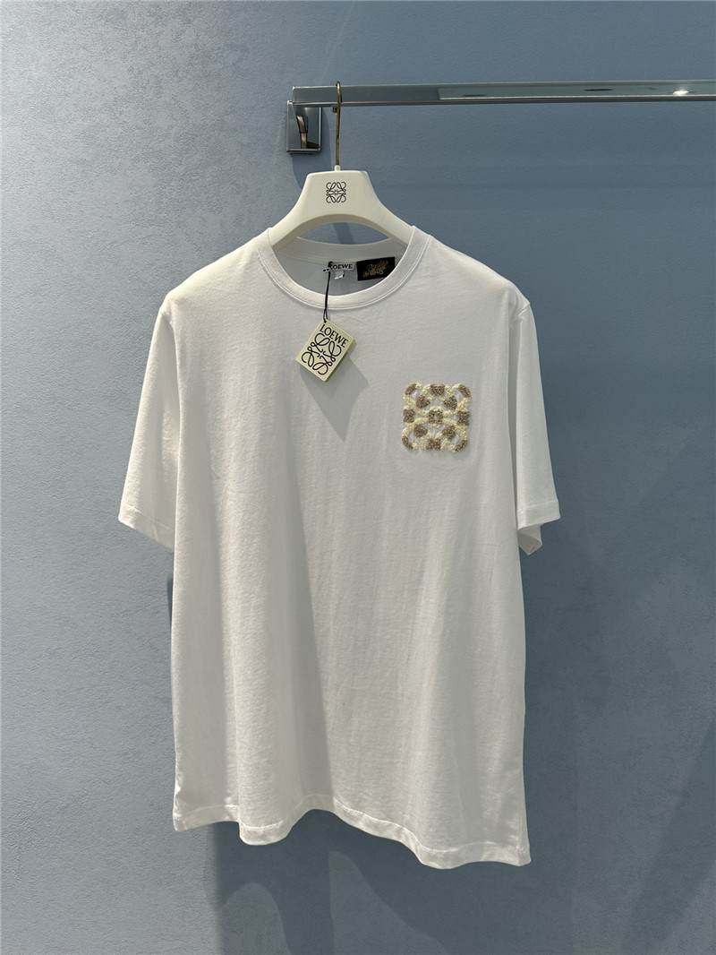 L0ew* gradient logo short sleeve t-shirt