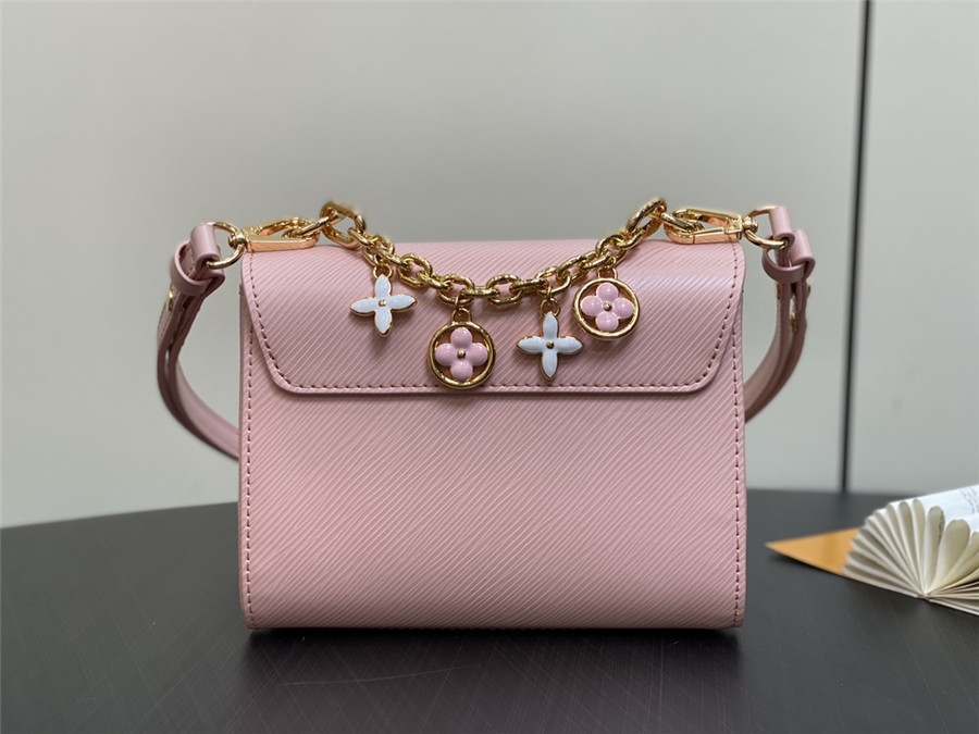 l0vis Vvtt0n lv twist pm epi leather bag