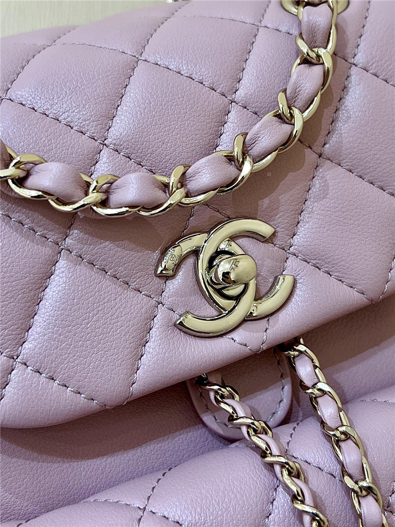 Ch**el duma backpack caviar pink