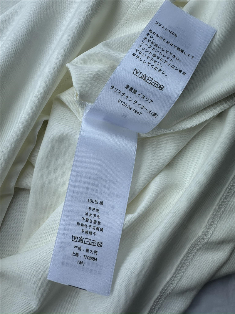D10r embroidery printed short sleeve t-shirt