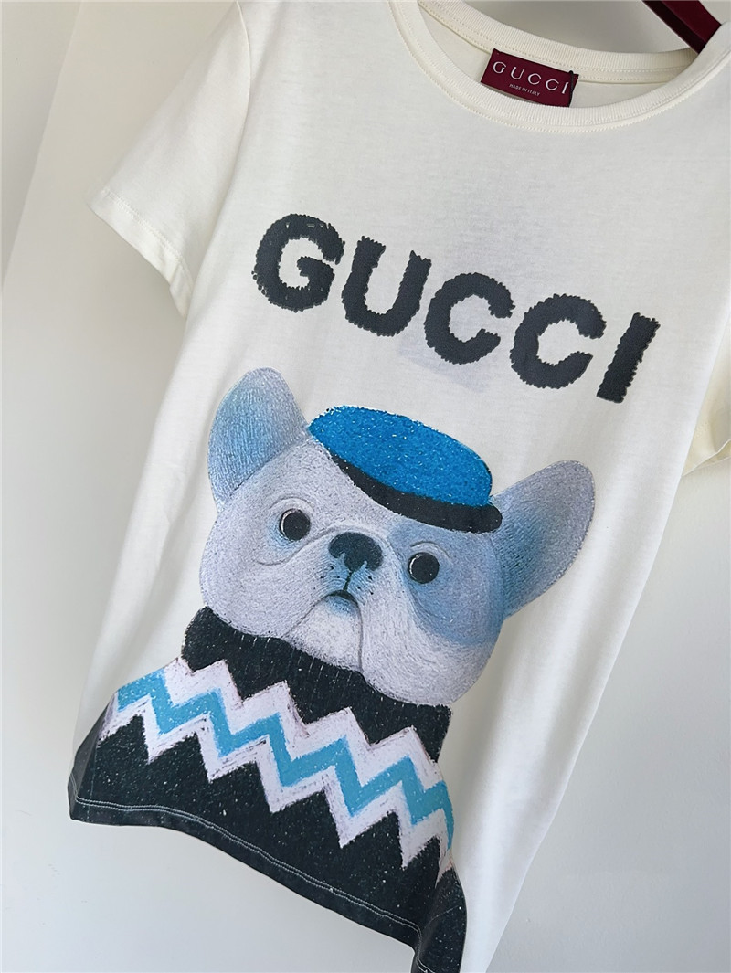 Gvc*1 dog print t-shirt