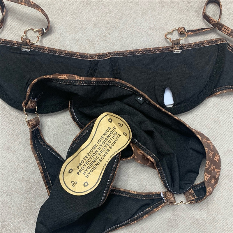 l0vis Vvtt0n lv bustier bikini swimsuit