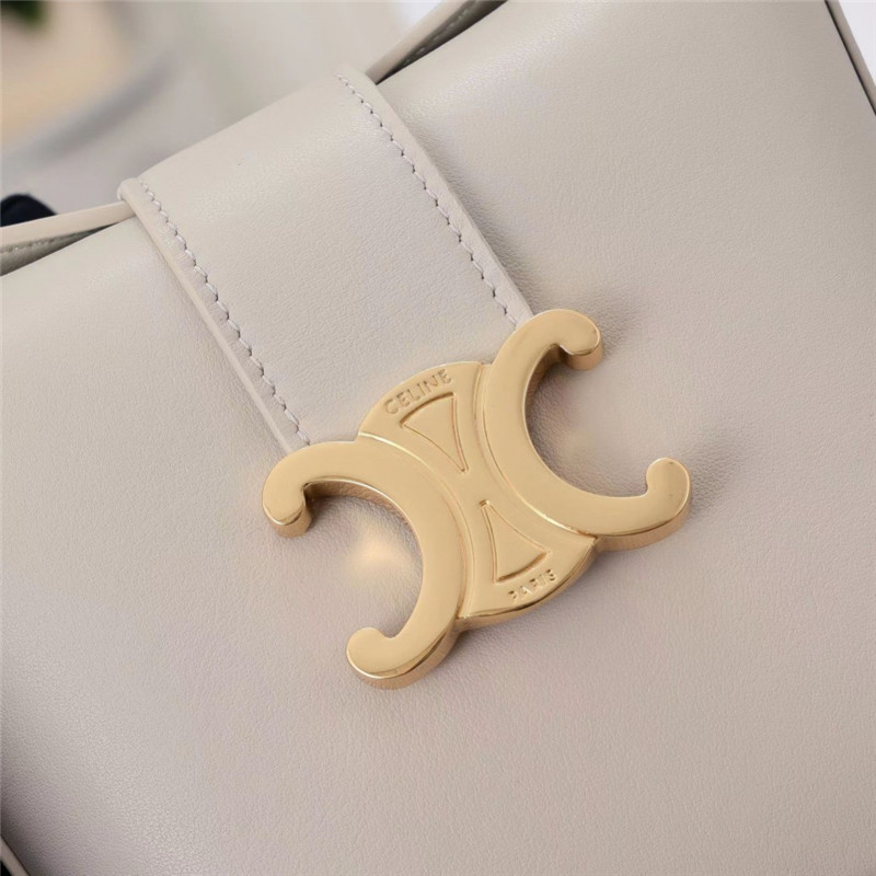 Ce1i*e mini bucket bag in beige