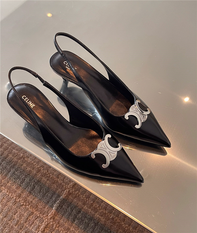 Ce1i*e arc de triomphe kitten heels