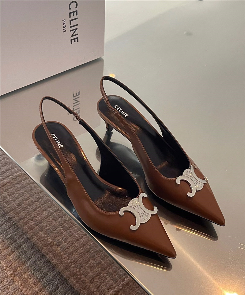 Ce1i*e arc de triomphe kitten heels