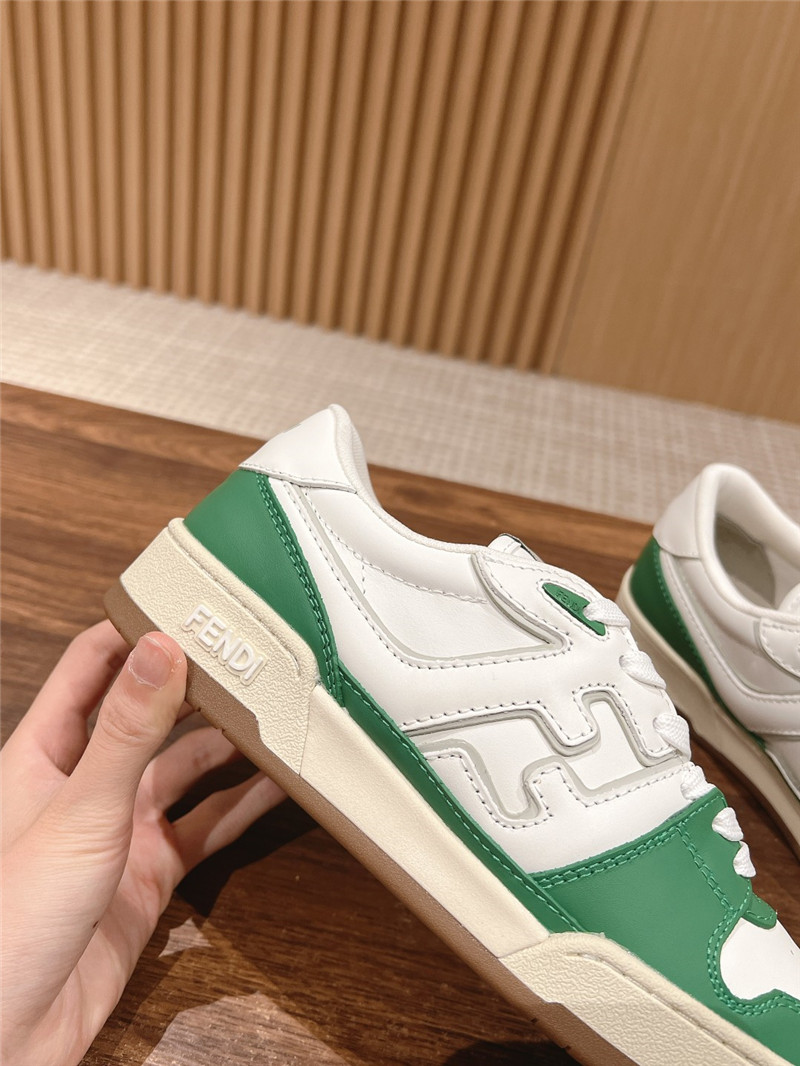F**di logo women’s sneakers in green