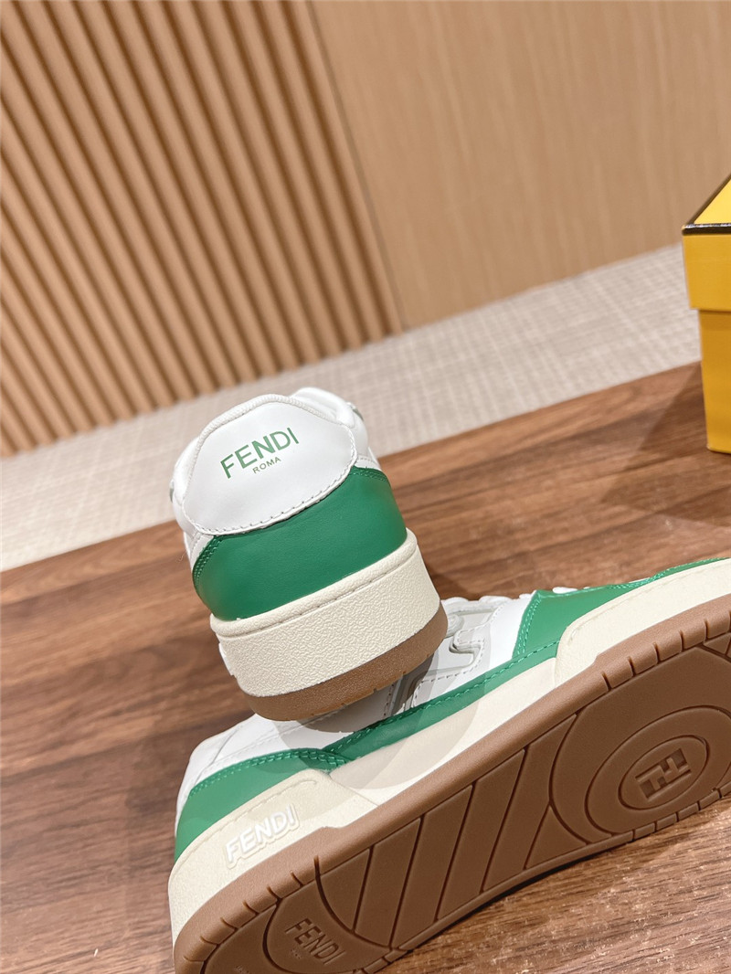 F**di logo women’s sneakers in green