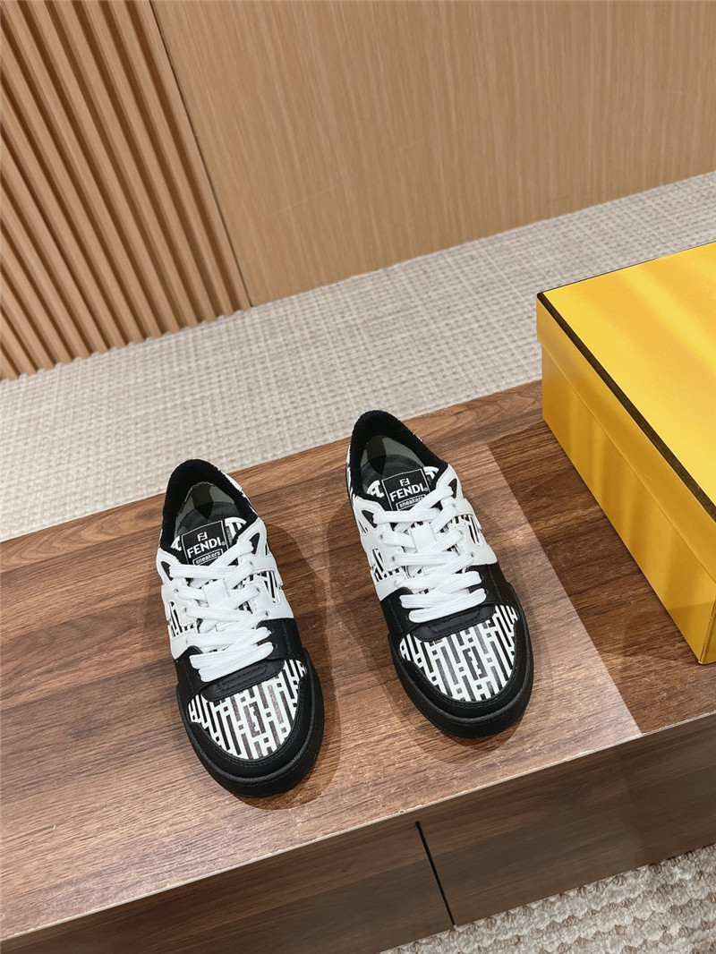F**di logo women’s sneakers in black