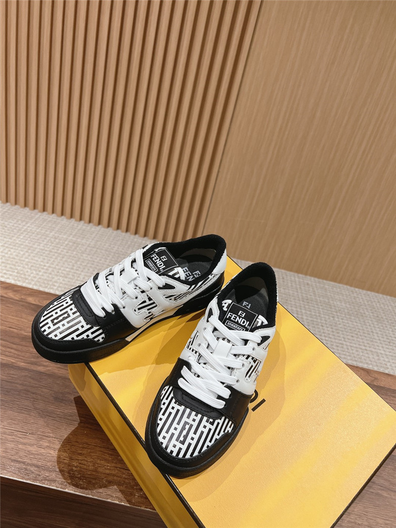 F**di logo women’s sneakers in black