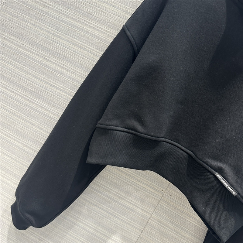 A1exa*der wang short sweatshirt + small skirt suit