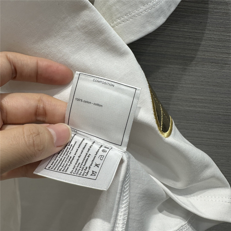 Ch**el star bag pure cotton t-shirt