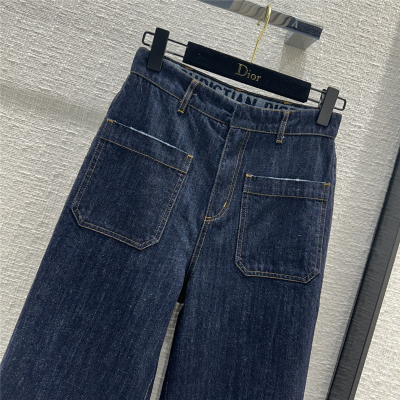 D10r new double pocket straight jeans