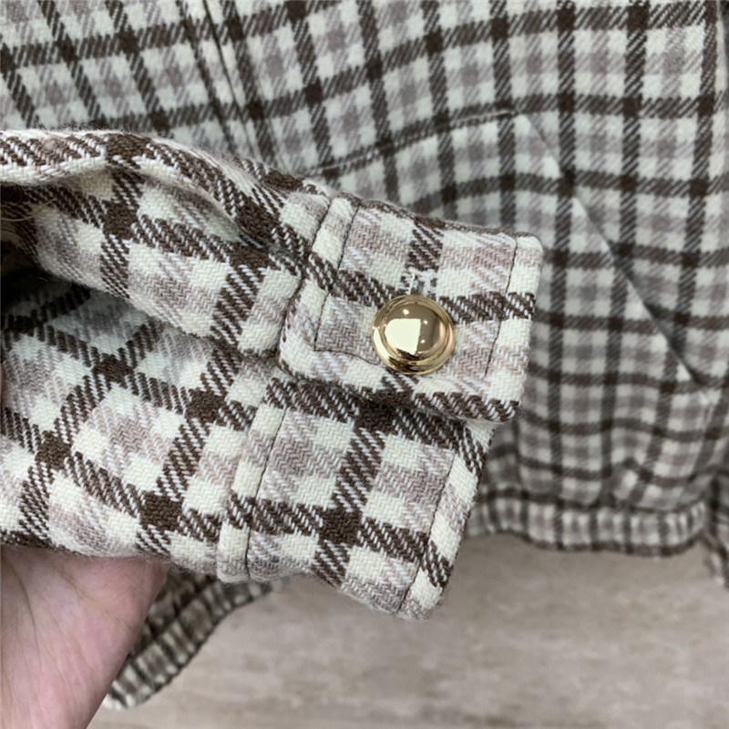 M1um1u classic wool belted hooded jacket