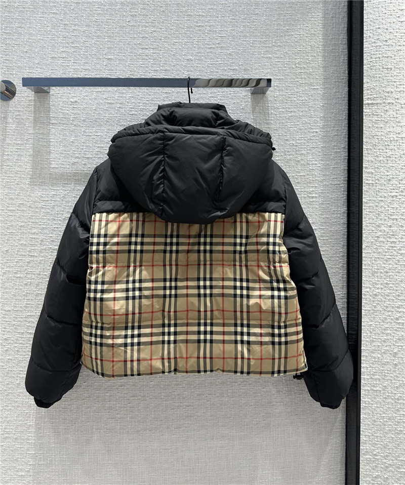 Bv*b*rry reversible short down jacket