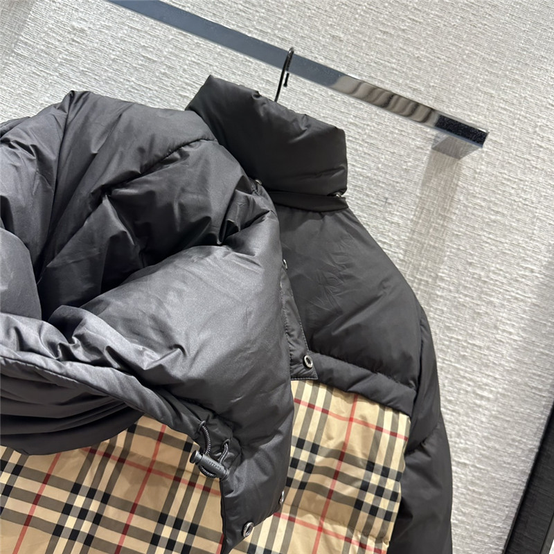 Bv*b*rry reversible short down jacket