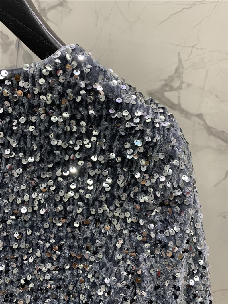 Y51 new sequined velvet top