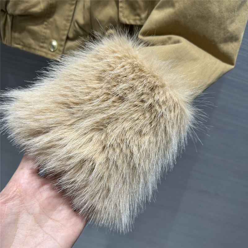 M1um1u maillard wear cotton jacket