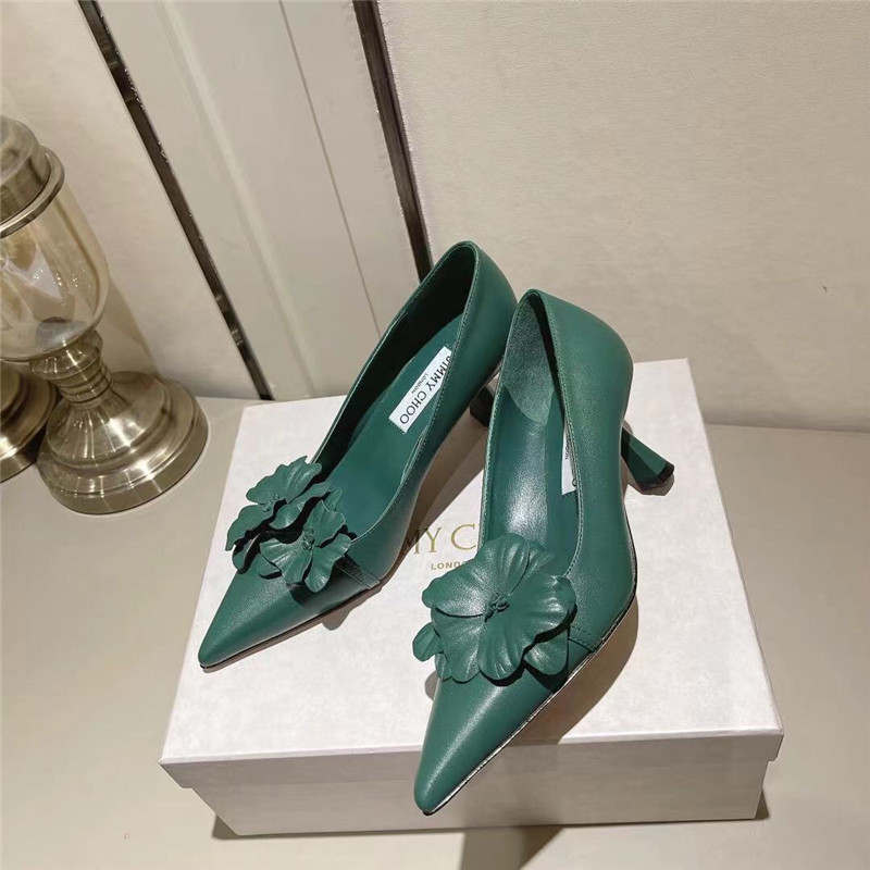 J1m*y Ch00 new petal series single shoes sandals