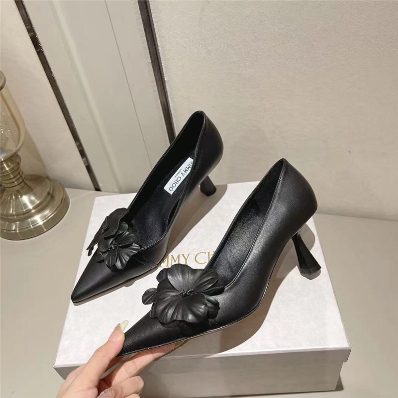 J1m*y Ch00 new petal series single shoes sandals