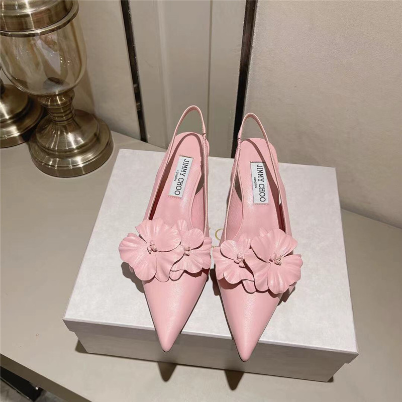 J1m*y Ch00 new petal series single shoes sandals